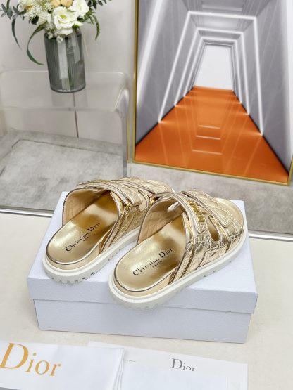Dior classic fashion platform slippers - Image 2