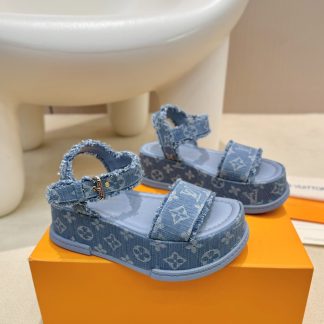 Louis Vuitton's latest stylish casual platform sandals