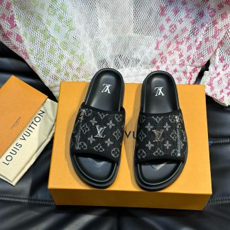 Louis Vuitton high-end men's summer slippers