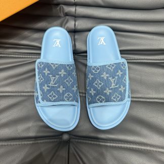 Louis Vuitton high-end men's summer slippers