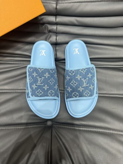 Louis Vuitton high-end men's summer slippers