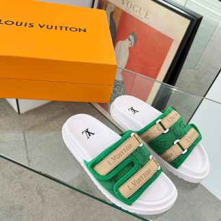 Louis Vuitton high-end men's summer slippers