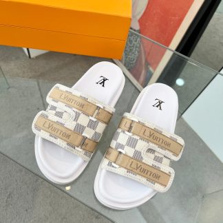 Louis Vuitton high-end men's summer slippers