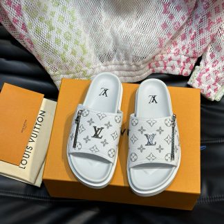 Louis Vuitton high-end men's summer slippers