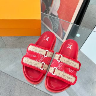 Louis Vuitton high-end men's summer slippers