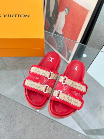Louis Vuitton high-end men's summer slippers