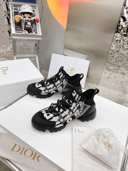 Dior 3D pattern classic dad shoes