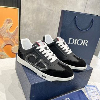 Dior CD letter stitching new casual shoes couple style low-top sports shoes