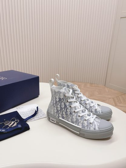 Dior KAWS heavyweight collaborative high-top casual shoes