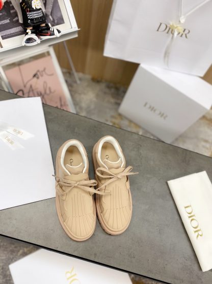 Dior shell toe white sneakers