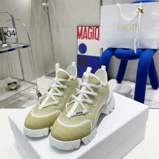Dior low-key glitter film dad shoes