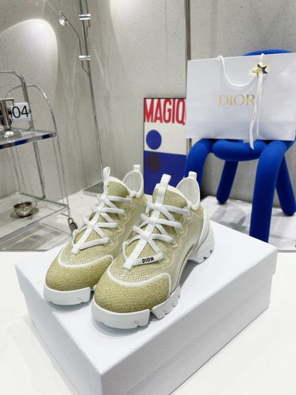 Dior low-key glitter film dad shoes