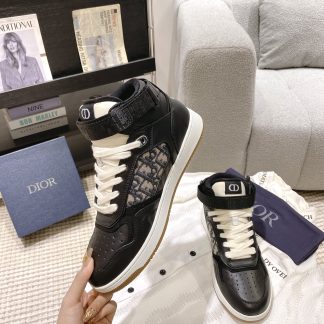 Dior high top couple sneakers