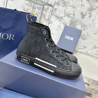 Dior Black B23 High-Top Sneakers