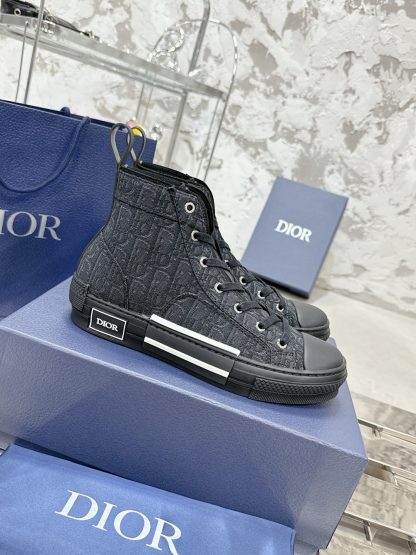 Dior Black B23 High-Top Sneakers