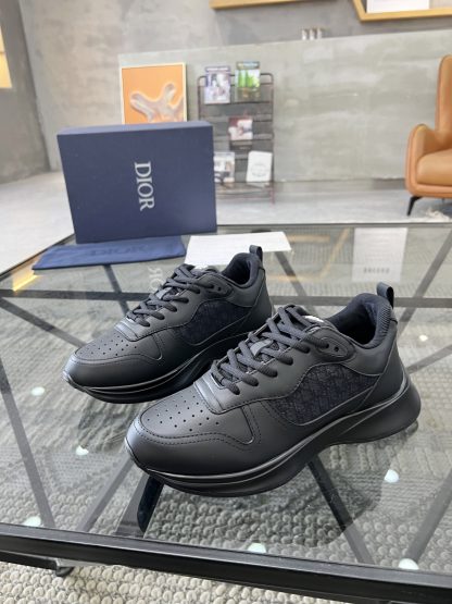 Dior black trendy sneakers