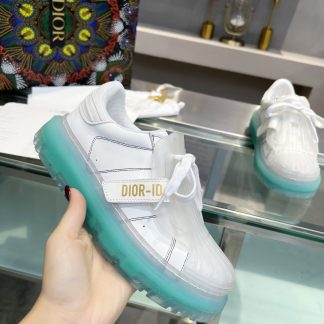 Dior classic transparent bottom sneakers
