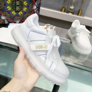 Dior Transparent Bottom White Casual Shoes
