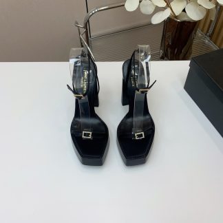 Ysl platform high-heeled sandals