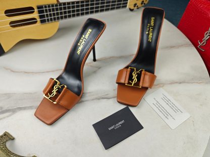 Ysl stiletto heel ysl elegant fashion high heel sandals