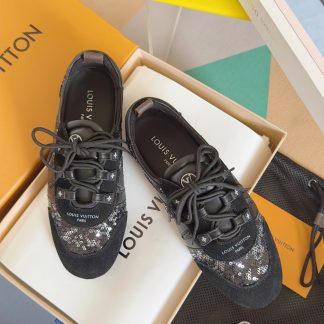Louis Vuitton Sneakerina series couples' models ballet sneakers Dexter shoes