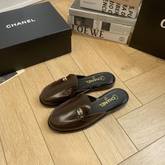 Chanel Early Spring Brown Classic Perfect Match Flash Brick Daily Sandals