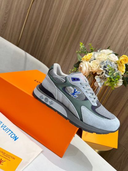 Louis Vuitton breathable diamond mesh sneakers - Image 2