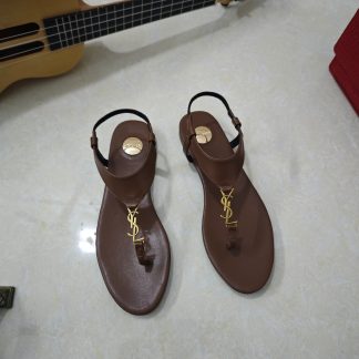 Ysl Fashion Flat Flip-flop Sandals