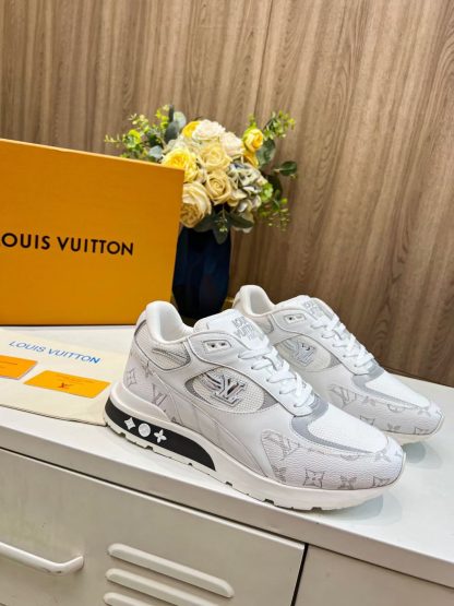 Louis Vuitton breathable diamond mesh sneakers - Image 2