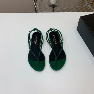 Ysl hot diamond flat sandals