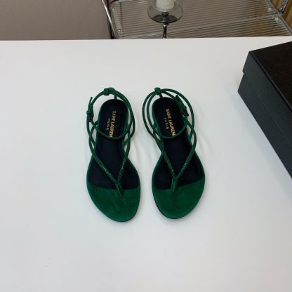 Ysl hot diamond flat sandals