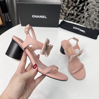 Chanel Early Spring Dance Shoes Collection Pink Delicate Sandals Heel Height 6cm