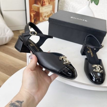 Chanel Spring-Summer Dance Shoes Collection New Black Sandals