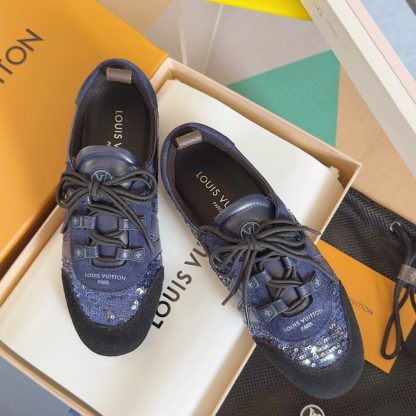 Louis Vuitton Sneakerina series couples' models ballet sneakers Dexter shoes