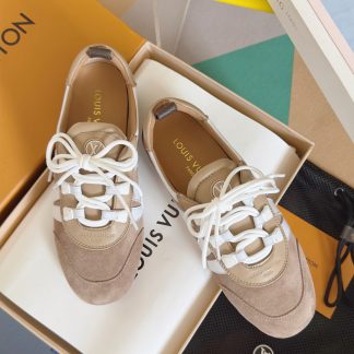 Louis Vuitton Sneakerina series couples' models ballet sneakers Dexter shoes