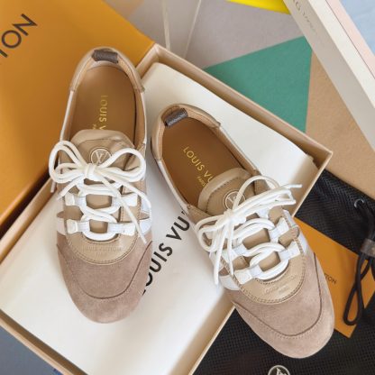 Louis Vuitton Sneakerina series couples' models ballet sneakers Dexter shoes