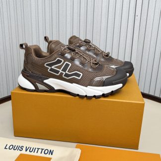 Louis Vuitton Runner Tatic series thick sole casual sports shoes running shoes
