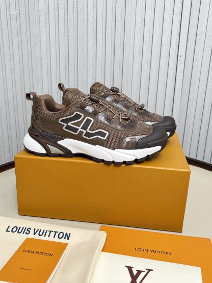 Louis Vuitton Runner Tatic series thick sole casual sports shoes running shoes