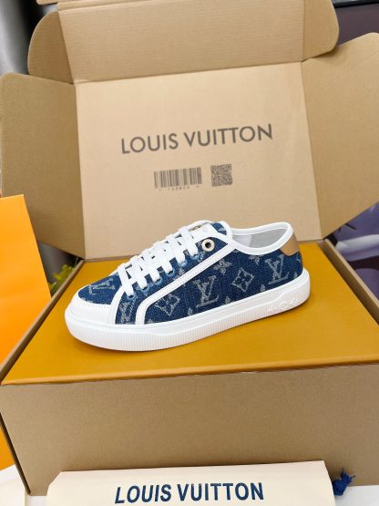 Louis Vuitton Spring and Summer New Canvas Shoes - Image 2