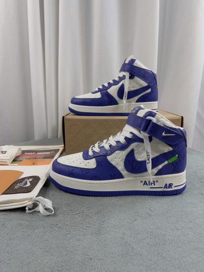Louis Vuitton couple's co-branded sports shoes