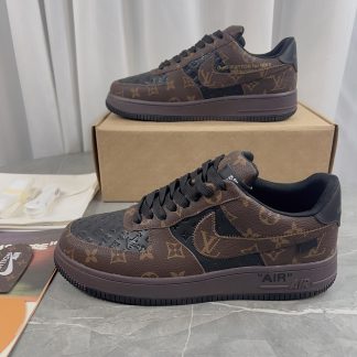 Louis Vuitton couple's co-branded sports shoes