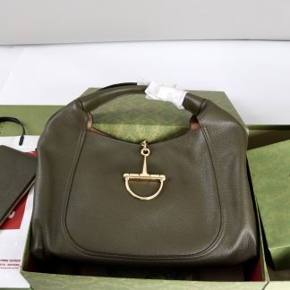 Gucci Emblem Series Classic Equestrian Style Handbag