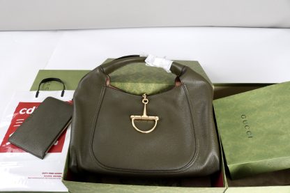 Gucci Emblem Series Classic Equestrian Style Handbag