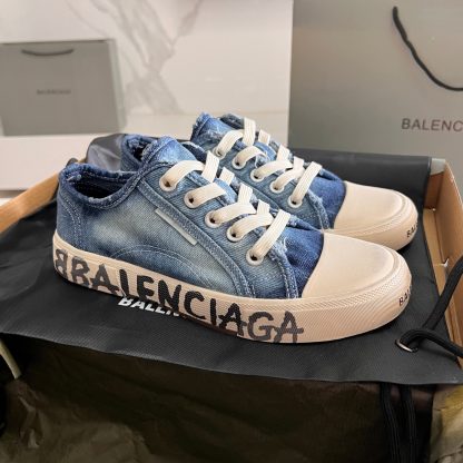 Balenciaga canvas fashion low-top casual shoes