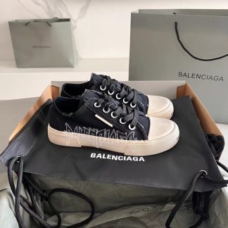 Balenciaga Vintage Style Casual Fabric Shoes