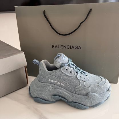 Balenciaga denim trend sneakers