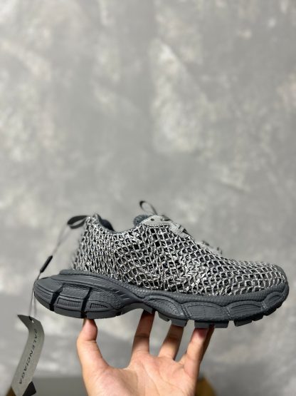 Balenciaga stylish mesh diamond sneakers