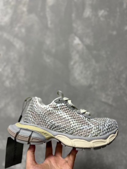 Balenciaga diamond-designed fashion sneakers