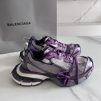 Balenciaga purple fashionable trendy running shoes