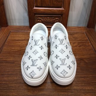Louis Vuitton low-top new casual couple shoes
